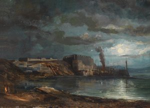 Vue de Mers el Kebir sur la côte nord-ouest de l